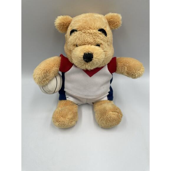 Winnie The Pooh Mini Bean Bag Plush-Soccer - Picture 2 of 7